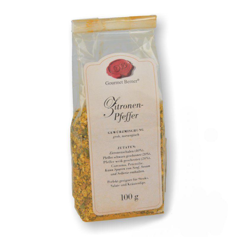 Zitronenpfeffer norwegisch, grob, 100g