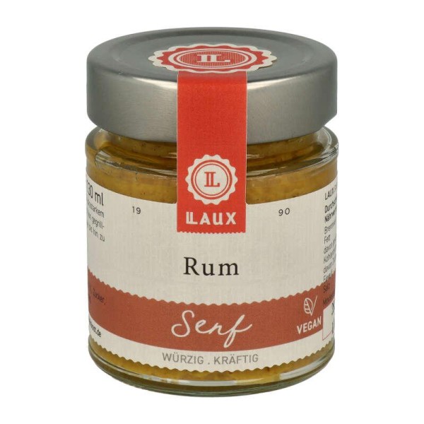 Senf "Rum", 130 ml SALE MHD 28.05.2023