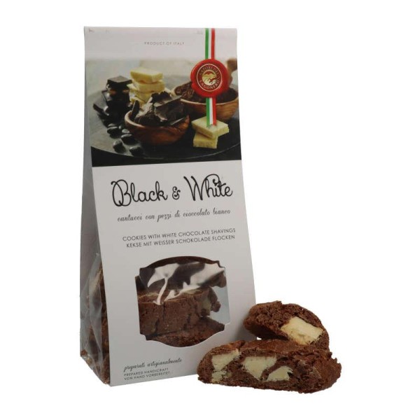 Cantuccini &quot;Black &amp; White&quot;, 200 g, Sale MHD 11.08.2022
