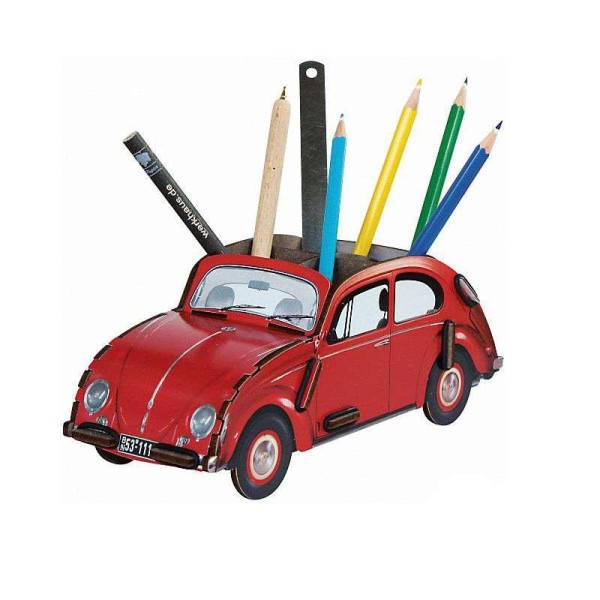 VW Käfer Stiftebox - rot