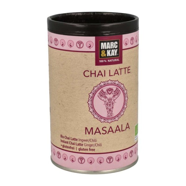 Chai Latte "Masaala", Ingwer/Chili, 250g, BIO SALE MHD 14.10.2023