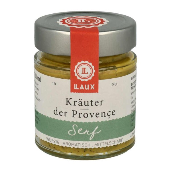 Senf "Kräuter der Provence", 130 ml SALE MHD 28.08.2023