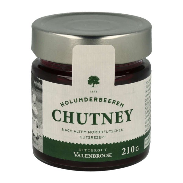 Holunderbeeren Chutney, 210 g Glas
