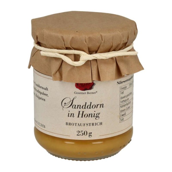 Brotaufstrich mit Honig "Sanddorn in Honig", 250 g