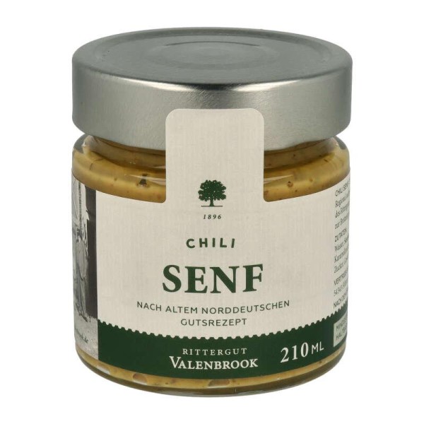 Senf "Chili", 210 ml SALE MHD 28.07.2024