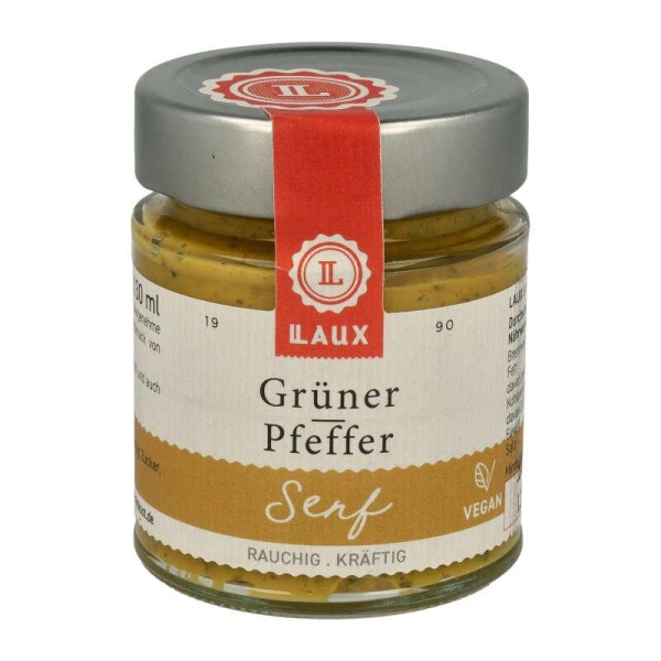 Senf "Grüner Pfeffer", 130 ml SALE MHD 28.05.2023
