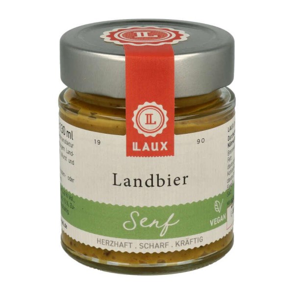 Senf "Landbier", 130 ml SALE MHD 28.03.2023