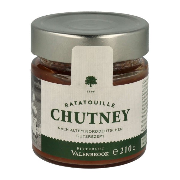 Ratatouille Chutney, 210 g Glas