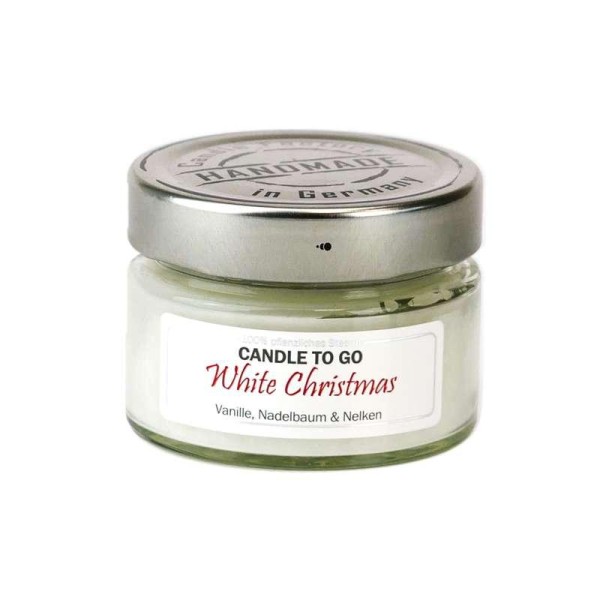 Candle to go "White Christmas"