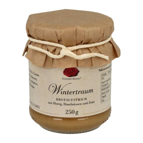 Brotaufstrich mit Honig "Wintertraum", 250 g