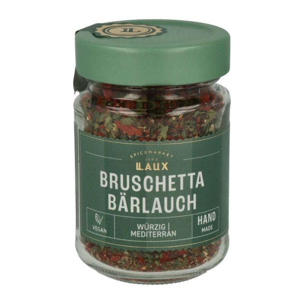 Gewürzzubereitung "Bruschetta Bärlauch", 60 g SALE MHD 28.10.2023