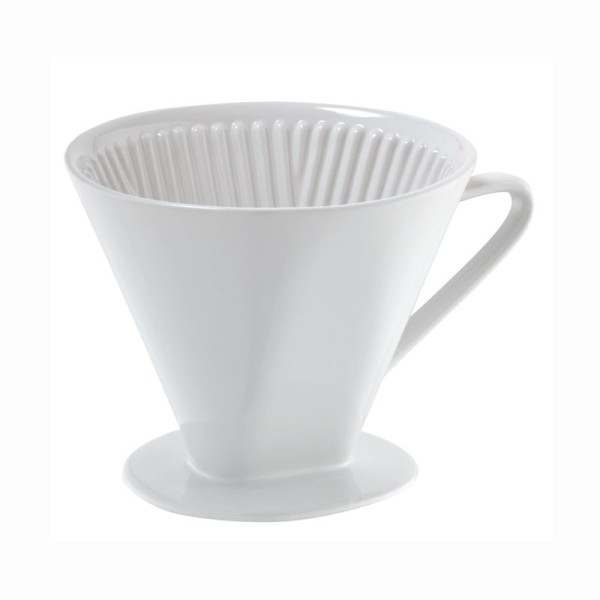 Kaffeefilter Gr. 6 Porzellan, weiß